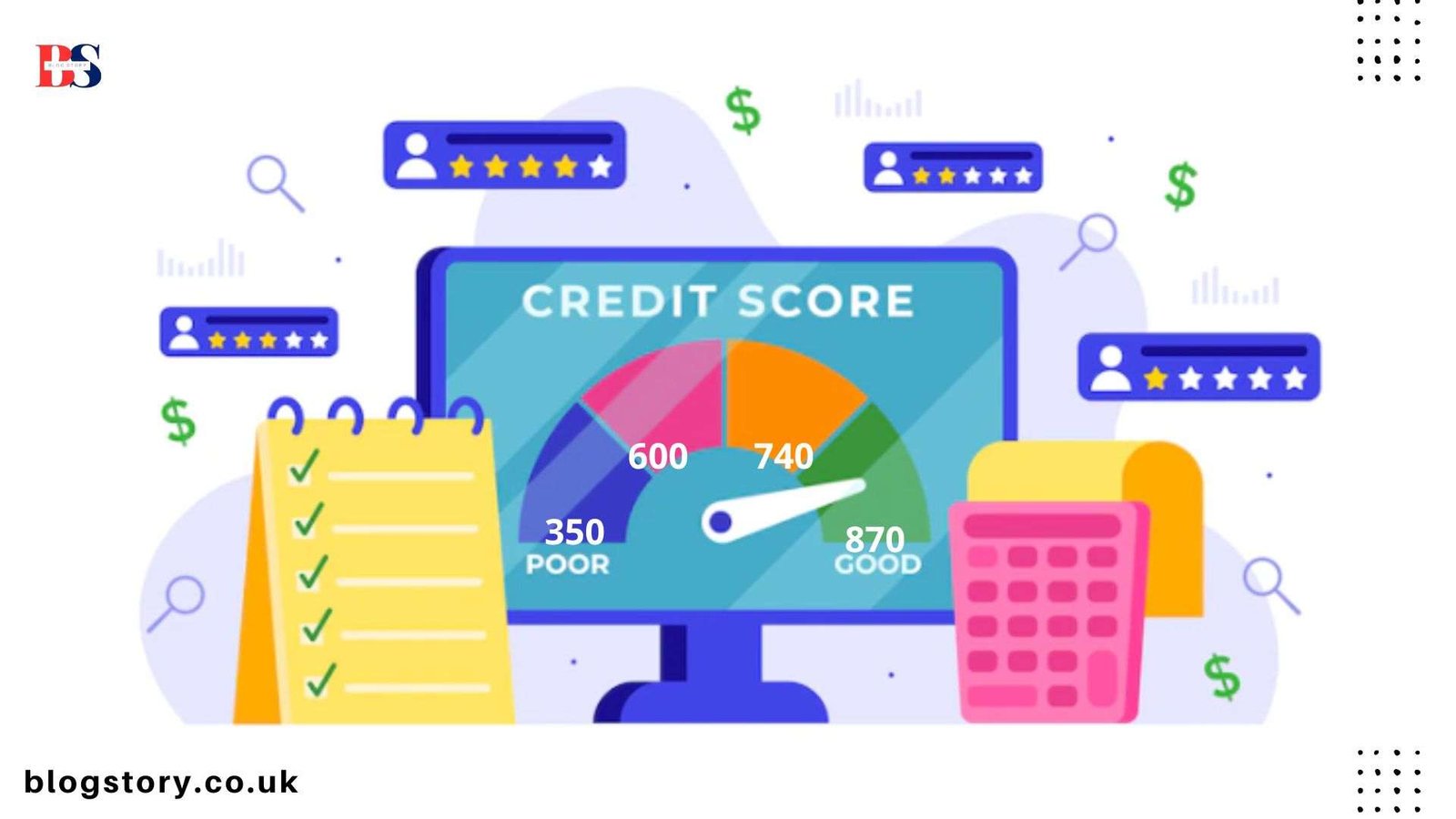 What is The Good and Average Credit Score in The UK/Britain 2024?